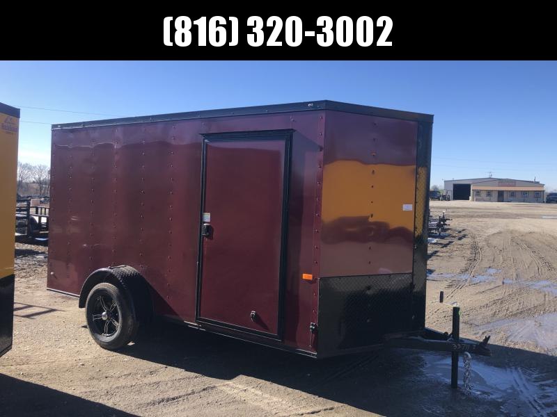 2021 ROCK SOLID 6 X 12 X 6'3" ENCLOSED CARGO TRAILER WITH BLACK TRIM PACKAGE 2021 ROCK SOLID 6 X 12 X 6'3" ENCLOSED CARGO TRAILER WITH BLACK TRIM PACKAGE