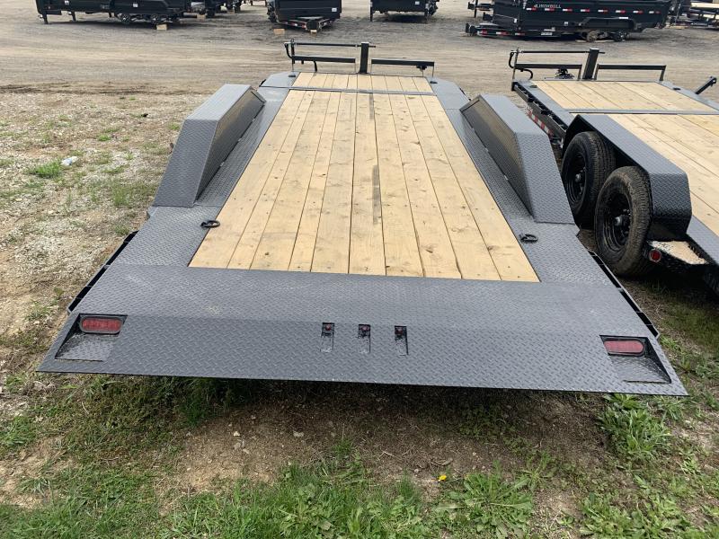 2021 IRON BULL 102X22 TILT LOPRO EQUIPMENT HAULER TRAILER