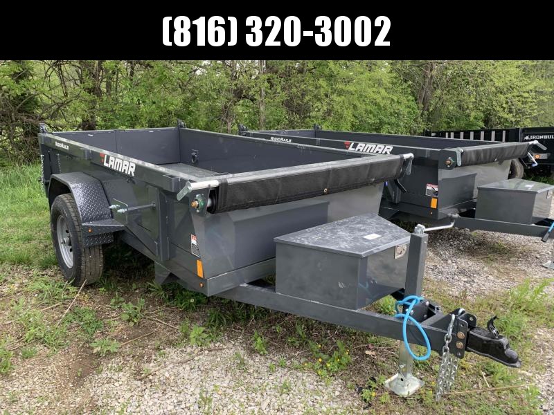 2021 LAMAR 60 X 10 MINI DUMP TRAILER W/ SINGLE 7K AXLE 2021 LAMAR 60 X 10 MINI DUMP TRAILER W/ SINGLE 7K AXLE