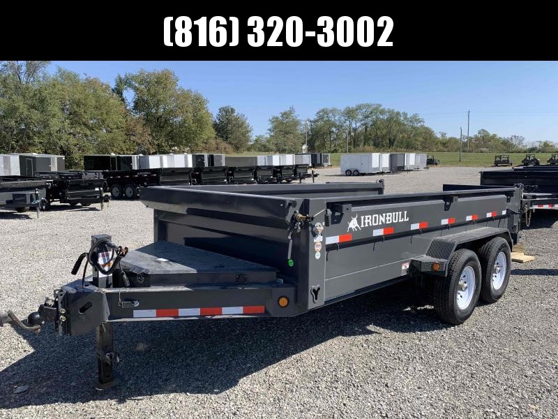2022 IRON BULL 83X14 DUMP TRAILER 2022 IRON BULL 83X14 DUMP TRAILER