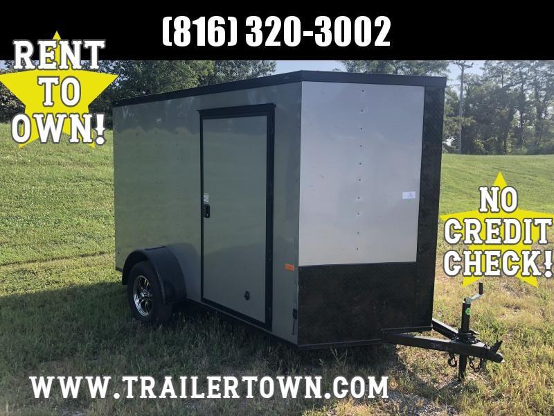 2021 ROCK SOLID 6 X 10 X 6 ENCLOSED CARGO TRAILER WITH BLACK TRIM PACKAGE 2021 ROCK SOLID 6 X 10 X 6 ENCLOSED CARGO TRAILER WITH BLACK TRIM PACKAGE