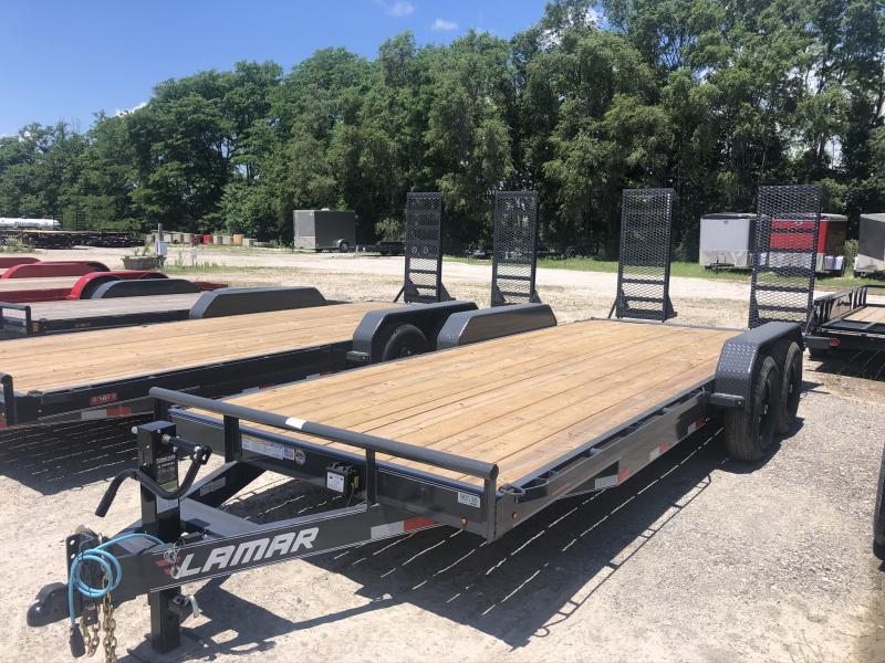 2020 LAMAR 83X20 EQUIPMENT HAULER TRAILER W/ 7K AXLES 2020 LAMAR 83X20 EQUIPMENT HAULER TRAILER W/ 7K AXLES