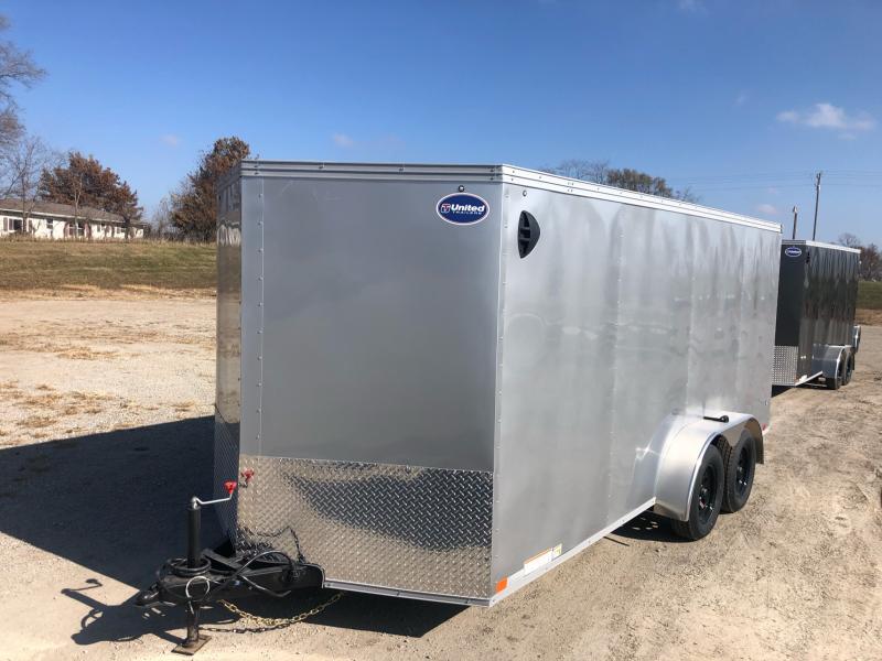 2021 UNITED 7x16x6 ENCLOSED CARGO TRAILER 2021 UNITED 7x16x6 ENCLOSED CARGO TRAILER