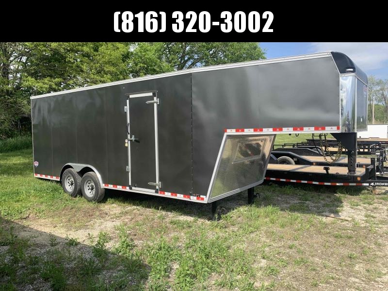 2021 UNITED 8.5 X 28 X 7 GOOSENECK ENCLOSED CARGO TRAILER 2021 UNITED 8.5 X 28 X 7 GOOSENECK ENCLOSED CARGO TRAILER