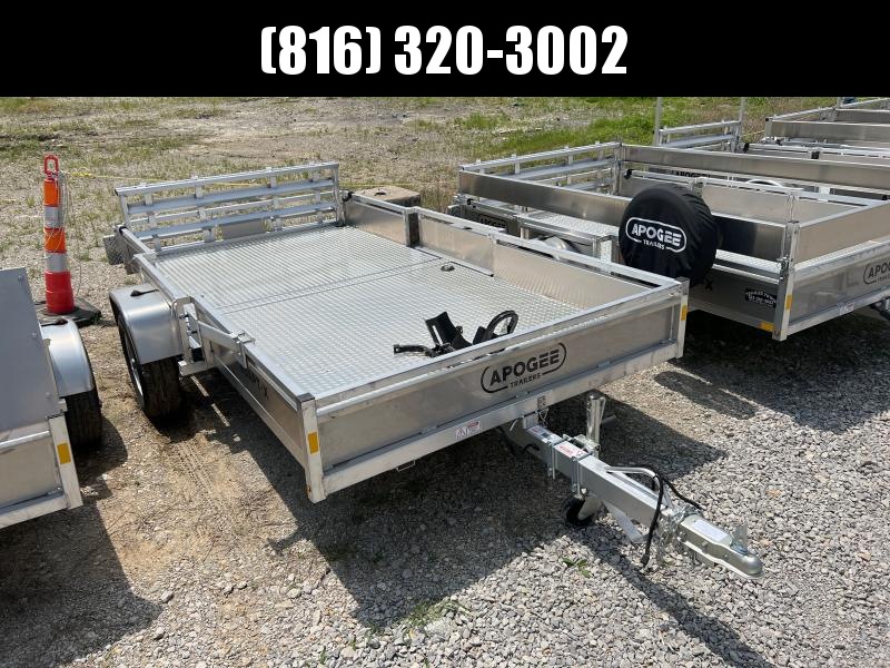 2022 APOGEE 6X12 ALL ALUMINUM FOLDING UTILITY TRAILER W/ MOTORCYCLE PACKAGE 2022 APOGEE 6X12 ALL ALUMINUM FOLDING UTILITY TRAILER W/ MOTORCYCLE PACKAGE
