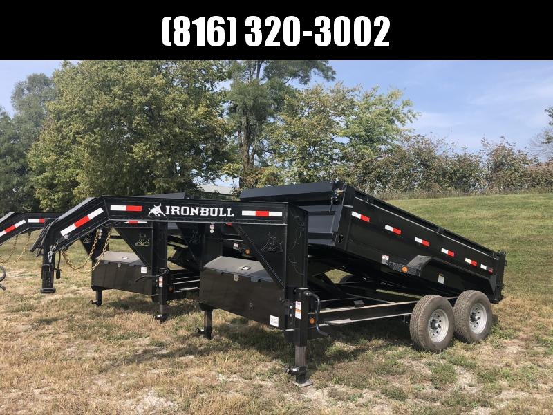 2021 IRON BULL 83X12 GOOSENECK DUMP TRAILER 2021 IRON BULL 83X12 GOOSENECK DUMP TRAILER
