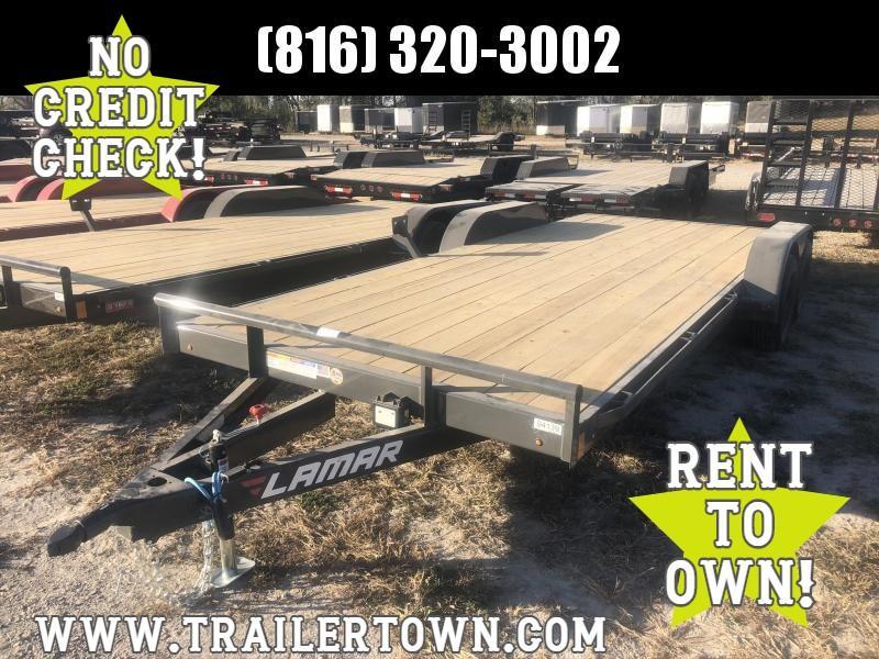 2021 LAMAR 83X20 EQUIPMENT HAULER TRAILER W/ 2' DOVE TAIL 2021 LAMAR 83X20 EQUIPMENT HAULER TRAILER W/ 2' DOVE TAIL
