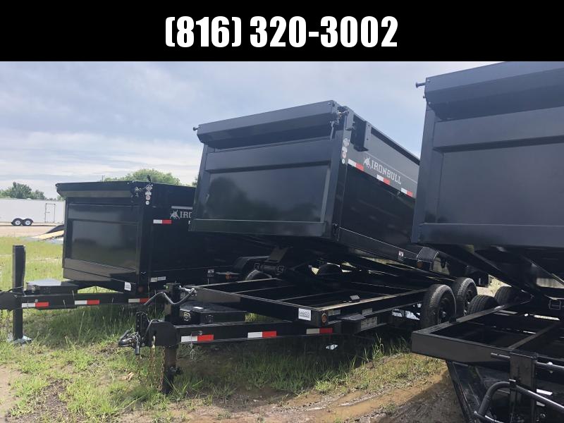 2020 IRON BULL 83X16 DUMP TRAILER W/ 48" SIDES 2020 IRON BULL 83X16 DUMP TRAILER W/ 48" SIDES