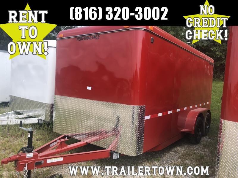 2020 PERFORMANCE 7 X 16 X 6.5 ENCLOSED CARGO TRAILER W/ STEEL SIDES 2020 PERFORMANCE 7 X 16 X 6.5 ENCLOSED CARGO TRAILER W/ STEEL SIDES