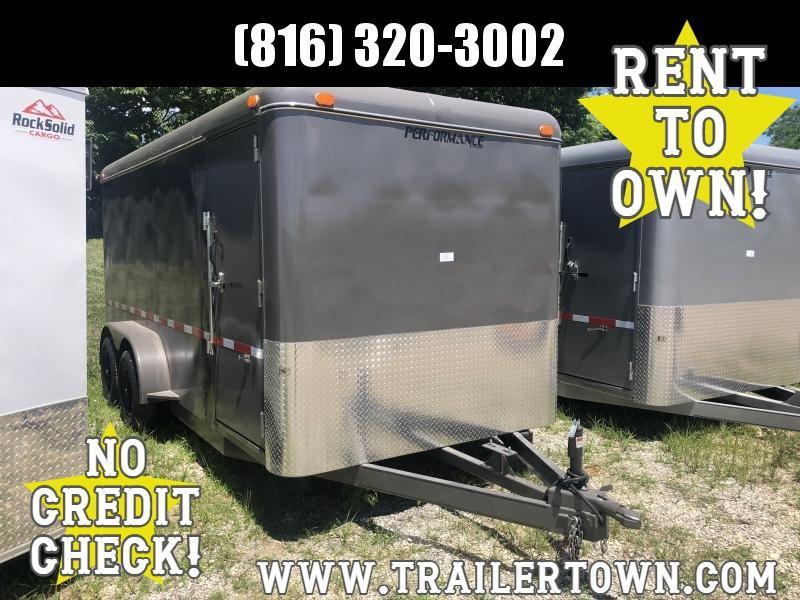 2020 PERFORMANCE 7 X 16 X 6.5 ENCLOSED CARGO TRAILER 2020 PERFORMANCE 7 X 16 X 6.5 ENCLOSED CARGO TRAILER