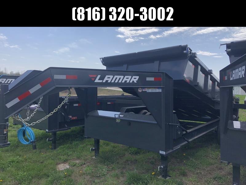 2020 LAMAR 83X16 GOOSENECK DUMP LOPRO TRAILER 2020 LAMAR 83X16 GOOSENECK DUMP LOPRO TRAILER