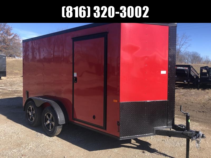 2021 ROCK SOLID 6 X 12 X 6'3" ENCLOSED CARGO TRAILER WITH BLACK TRIM PACKAGE 2021 ROCK SOLID 6 X 12 X 6'3" ENCLOSED CARGO TRAILER WITH BLACK TRIM PACKAGE