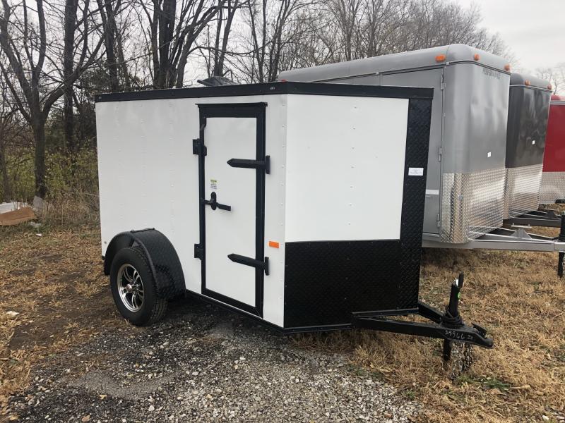 2021 ROCK SOLID 5 X 8 X 5 ENCLOSED CARGO TRAILER W/ BLACK TRIM PACKAGE 2021 ROCK SOLID 5 X 8 X 5 ENCLOSED CARGO TRAILER W/ BLACK TRIM PACKAGE