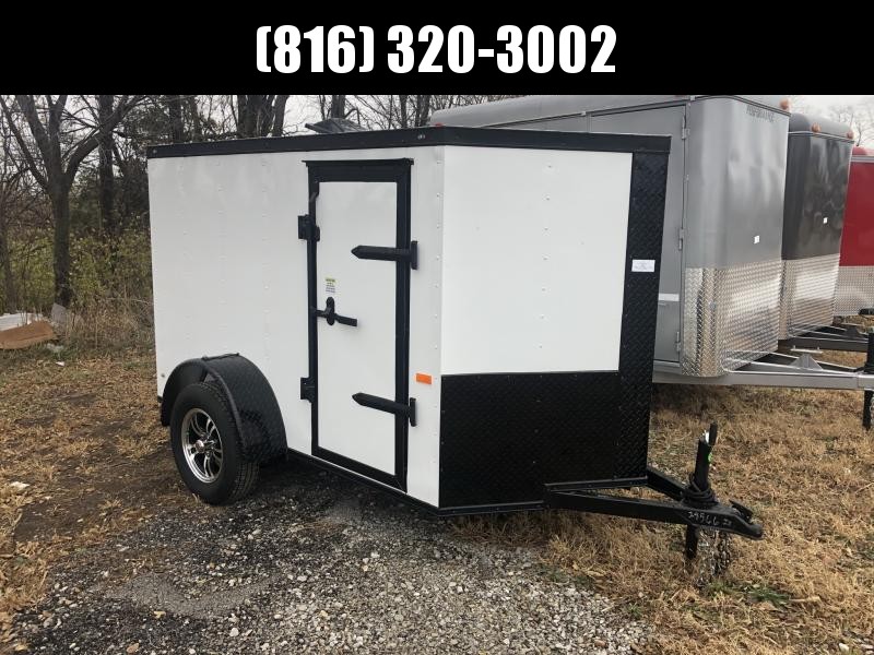 2021 ROCK SOLID 5 X 8 X 5 ENCLOSED CARGO TRAILER W/ BLACK TRIM PACKAGE 2021 ROCK SOLID 5 X 8 X 5 ENCLOSED CARGO TRAILER W/ BLACK TRIM PACKAGE