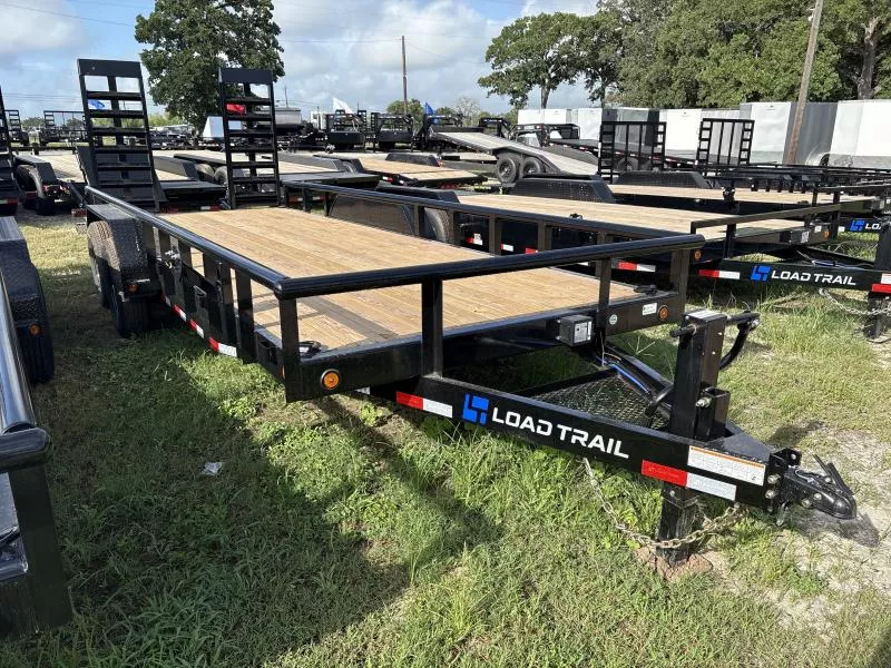 83" X 20' TANDEM CARHAULER W/SIDE RAILS