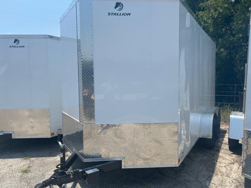 2024 Stallion Manufacturing LLC 7X14' V-NOSE 7K Cargo / Enclosed Trailer 2024 Stallion Manufacturing LLC 7X14' V-NOSE 7K Cargo / Enclosed Trailer yg59zU