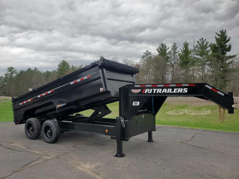 2022 PJ Trailers 16' HD Low-Pro Dump (DE) 2022 PJ Trailers 16' HD Low-Pro Dump (DE)