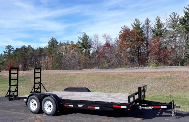 2021 Woodies 14K 82" x 20' w/ dovetail & stand up ramps 2021 Woodies 14K 82" x 20' w/ dovetail & stand up ramps
