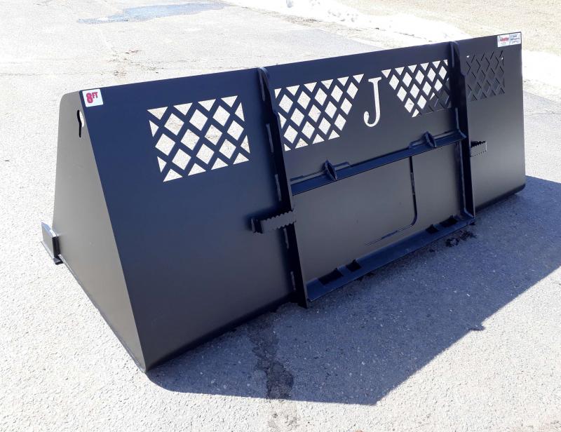 2023 Jenkins Iron & Steel 8' Snow Bucket Attachment 2023 Jenkins Iron & Steel 8' Snow Bucket Attachment