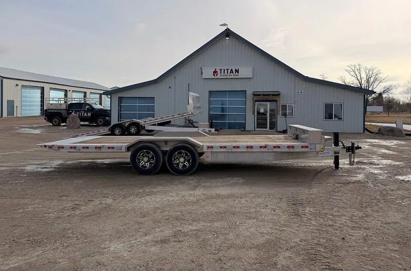 2026 Nordtek Trailers Aluminium 22' Tilt Deck 14K Trailer 