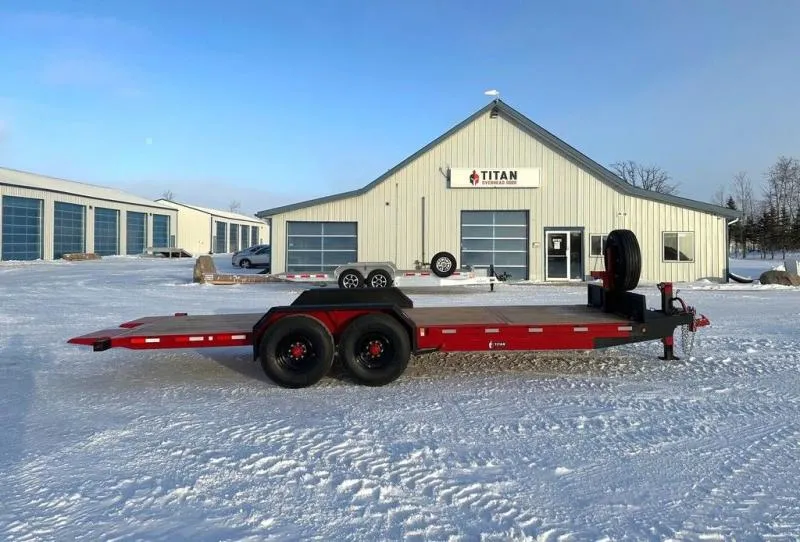 2025 Precision Trailers 20' Gravity Tilt Deck Equipment 15.5k Trailer