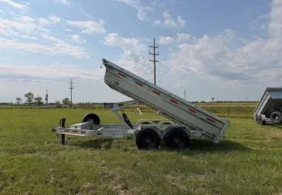 2027 Hard Core Trailers Galvanized 14' Dump 16K Trailer