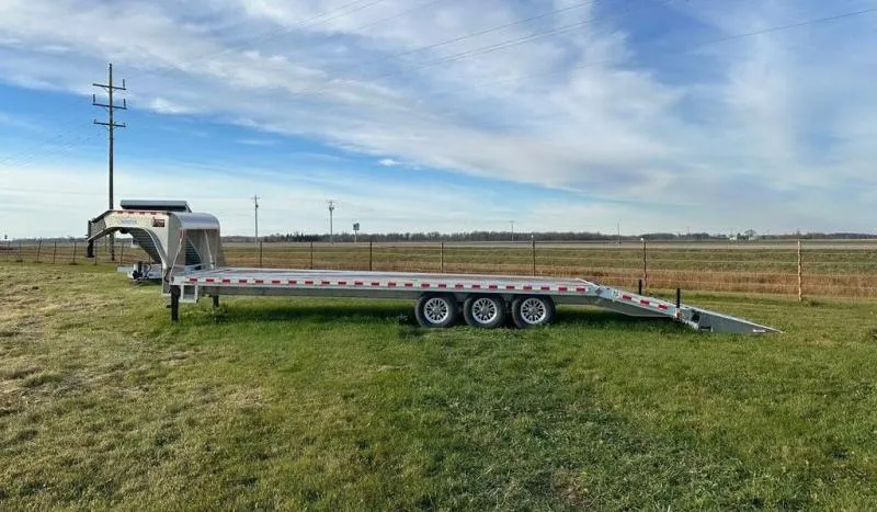 2026 Nordtek Aluminum 30' Gooseneck 21k Trailer