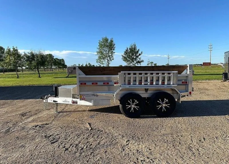 2026 Nordtek Trailers Aluminium 10' Dump Trailer