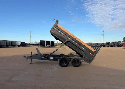 2027 Precision Trailers 12' Dump 10K Trailers 
