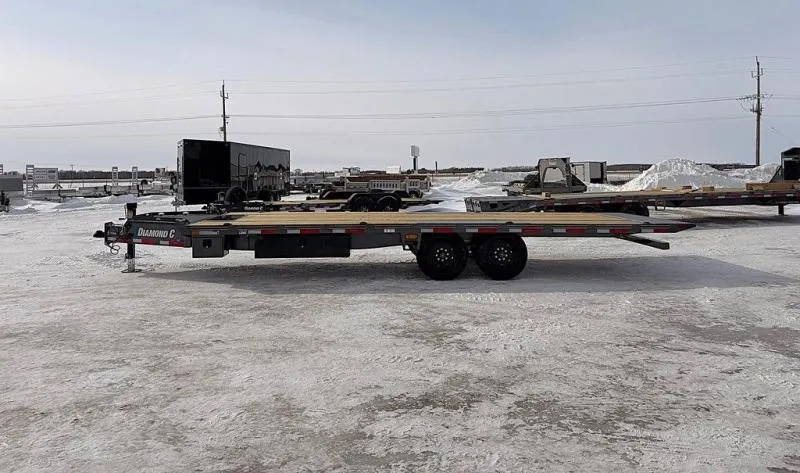 new Equipment / Flatbed Trailers Diamond C Trailers  for sale, in Steinbach, MB Thumbnail 2