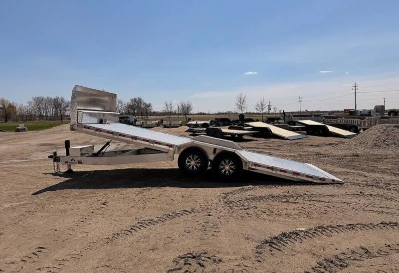 2027 Nordtek Trailers Aluminium 22' Wide Body Hydraulic Tilt Deck 14K Tr 