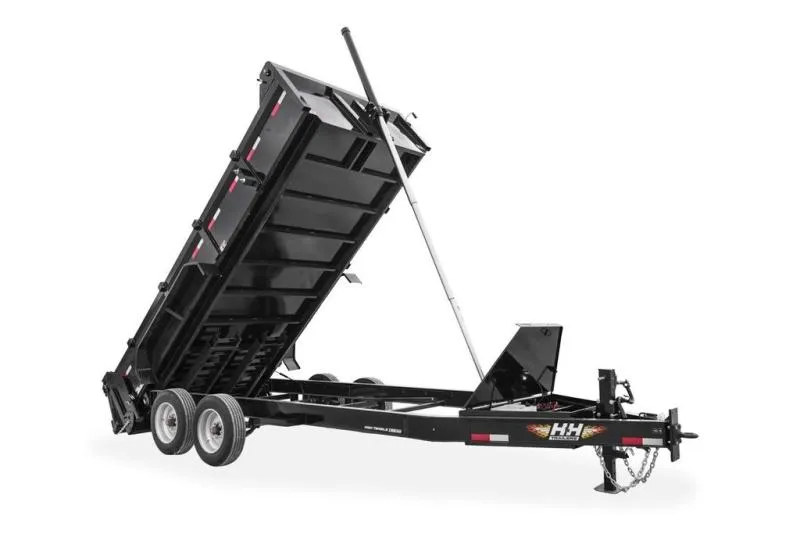 2026 H&H Trailers? TOPLINE Telescopic 14' Dump 15K Trailer 
