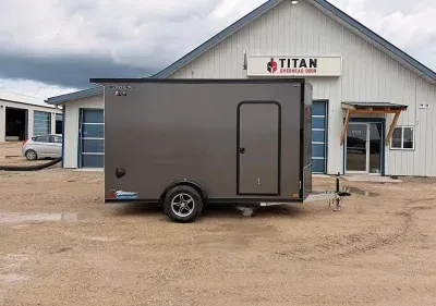 2026 Legend Premium Trailers Thunder V-Nose 13' Enclosed Trailer 