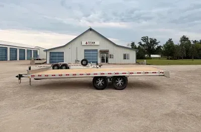 2027 Nordtek Trailers Aluminium 20' Deckover 10K Trailer 