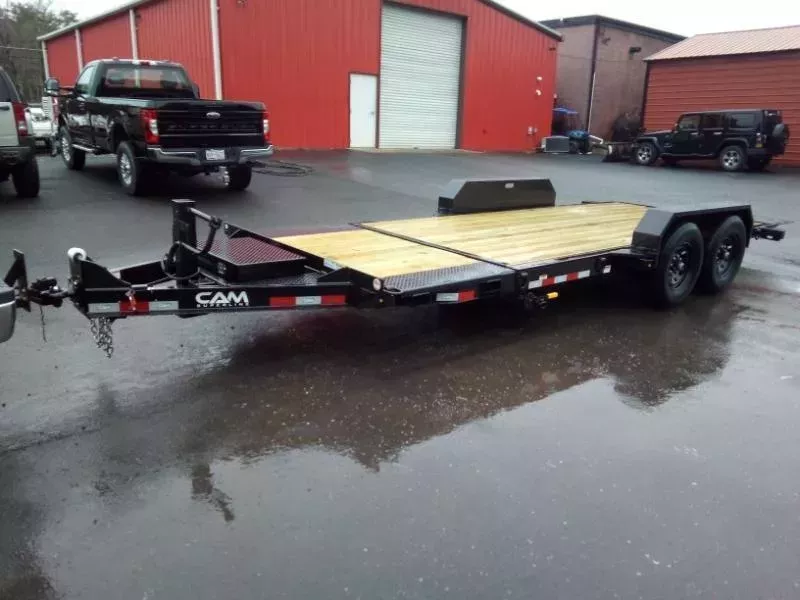 2025 CAM SUPERLINE 7 TON EXTRA WIDE SPLIT TILT DECK BETWEEN