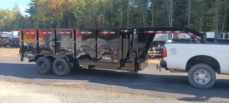 CAM SUPERLINE 16' BEAST GOOSENECK DUMP WITH 48" HIGH SIDES