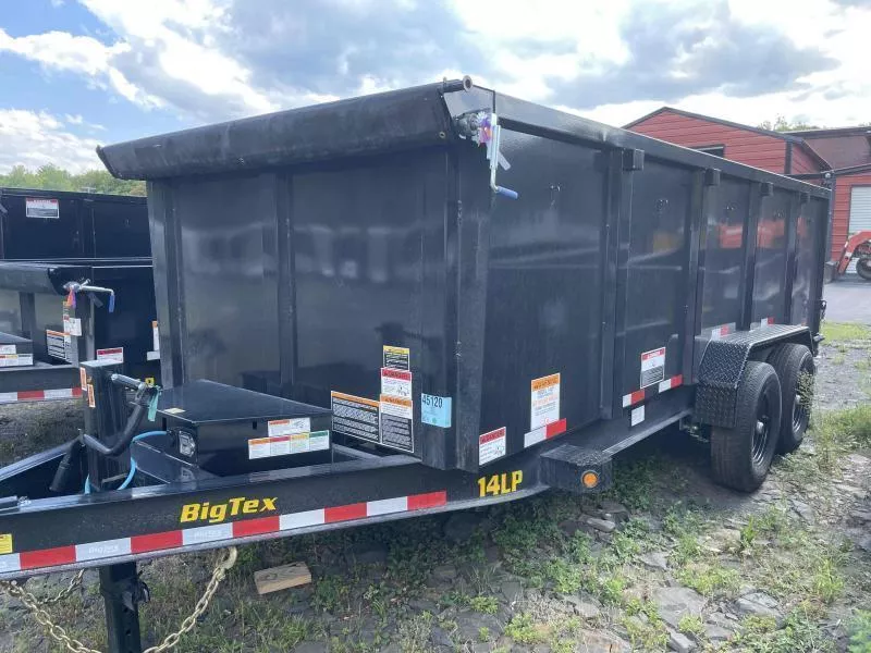 2026 BIG TEX 14LP-16BK Dump Trailer 83" WIDE X 16' LONG -48" High Sides