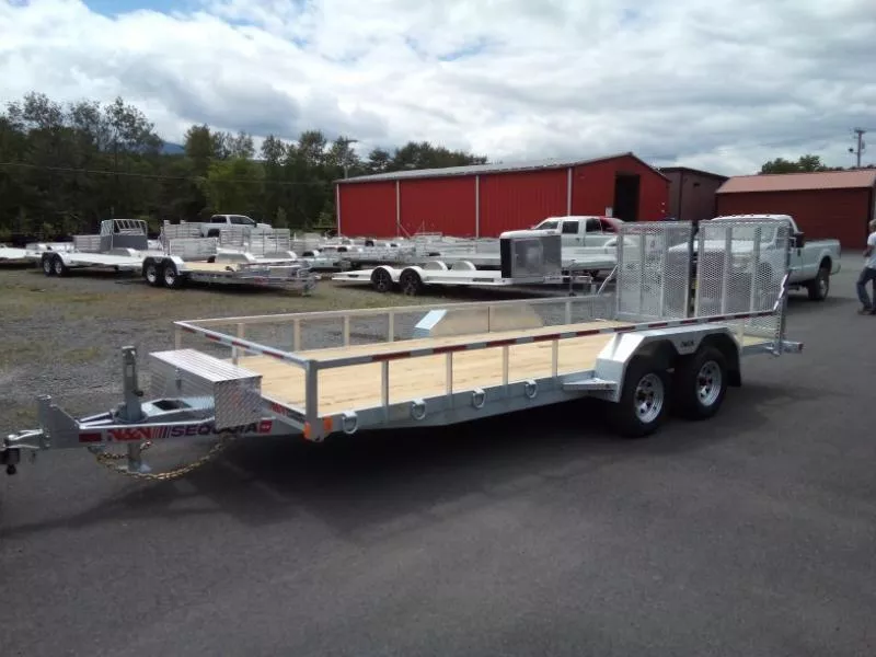 2025 N & N GALVANIZED 18' LANDSCAPE / UTILITY