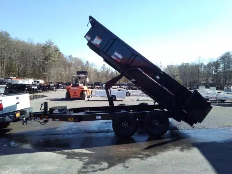2026 Big Tex Trailers 14LP-14BK 83" Wide x 14' Long Dump Trailer 