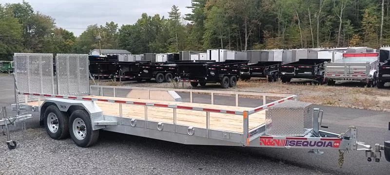 2025 N & N GALVANIZED 20' LANDSCAPE / UTILITY