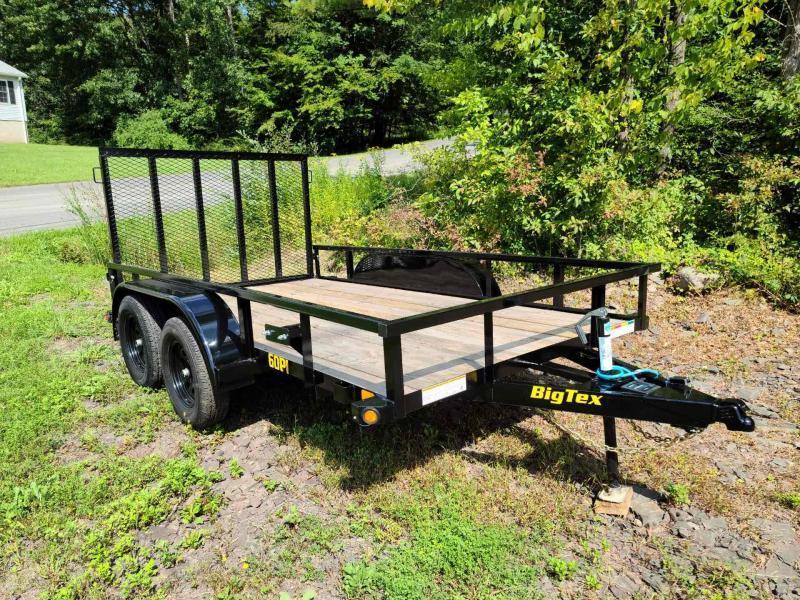 2022 Big Tex Trailers 60PI12BK4RG Tandem Axle 77" Wide x 12' Long