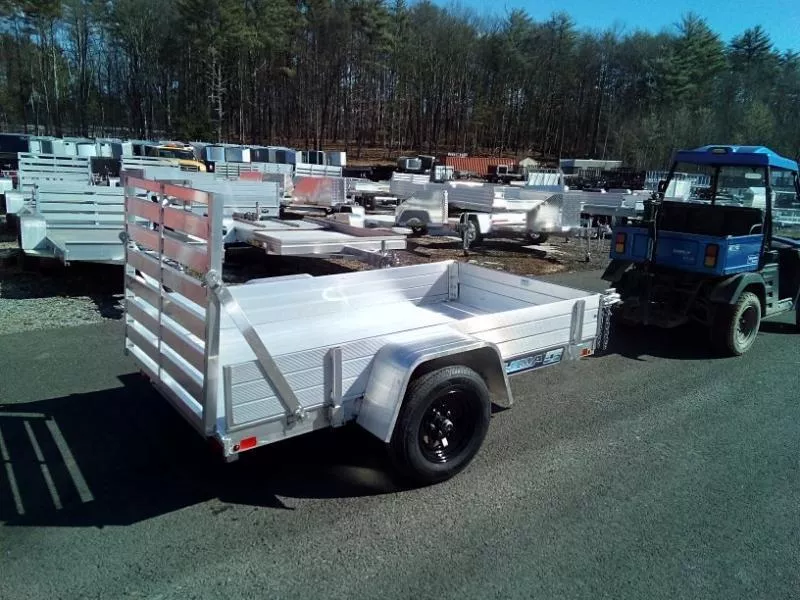 2026 ALUMA 548ESA-S-TG 54" WIDE X 8' LONG ALUMINUM UTILITY TRAILER WITH 40" REAR GATE