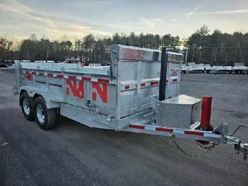 2025 N&N Trailers HD82168G-15K - 14' Dump Trailer