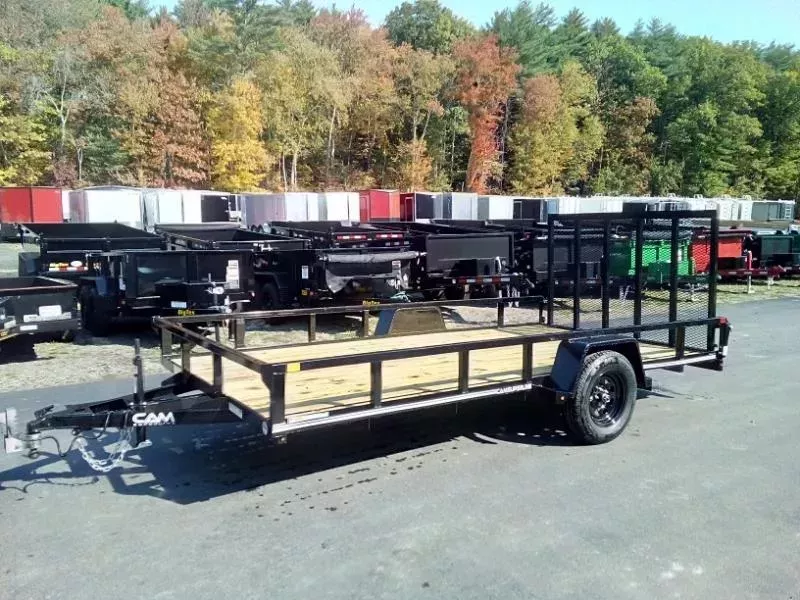 2025 CAM SUPERLINE 82" WIDE X 14' LONG SINGLE AXLE UTILITY