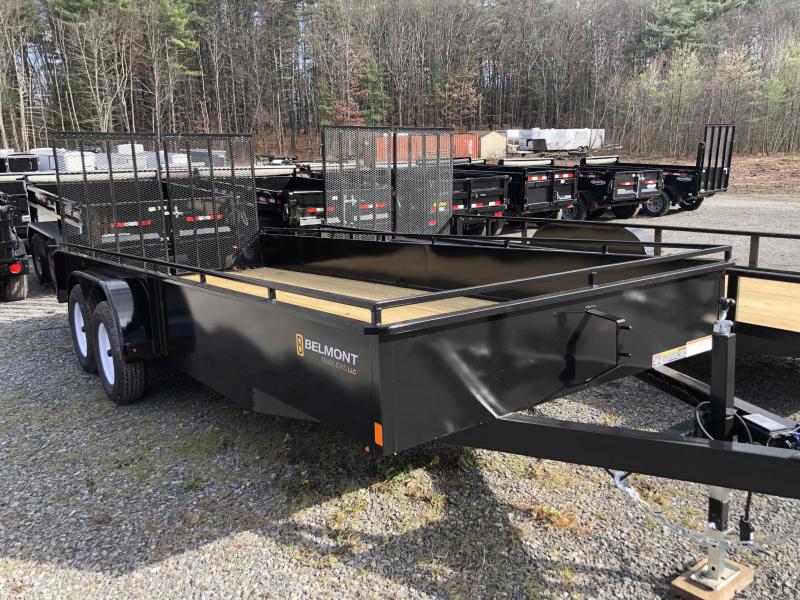 2021 Belmont Machine UT618TA-7K Utility Trailer 2021 Belmont Machine UT618TA-7K Utility Trailer
