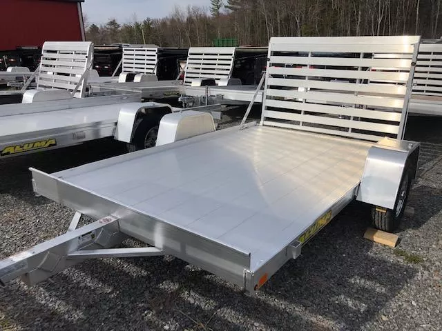2026 Aluma 7210S-TG Utility Trailer 72" WIDE X 10' LONG WITH 4' REAR GATE