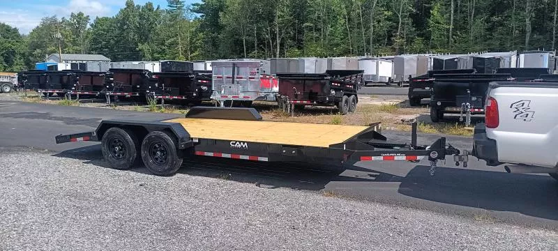 2026 Cam Superline 5 Ton Car Hauler Trailer 18FT Wood Deck