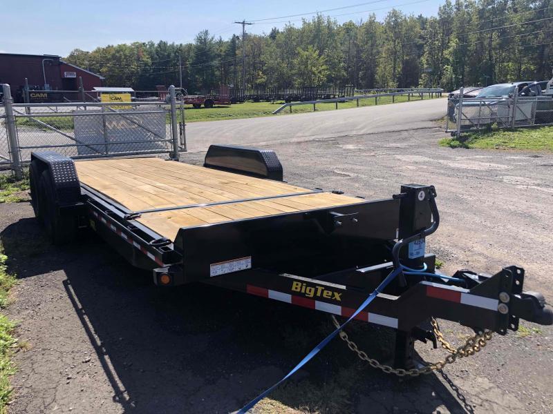 2025 Big Tex Trailers 14TL-20 BIG TEX SPLIT TILT 20' LONG Equipment Trailer 16' TILTING + 4' STATIONARY DECK