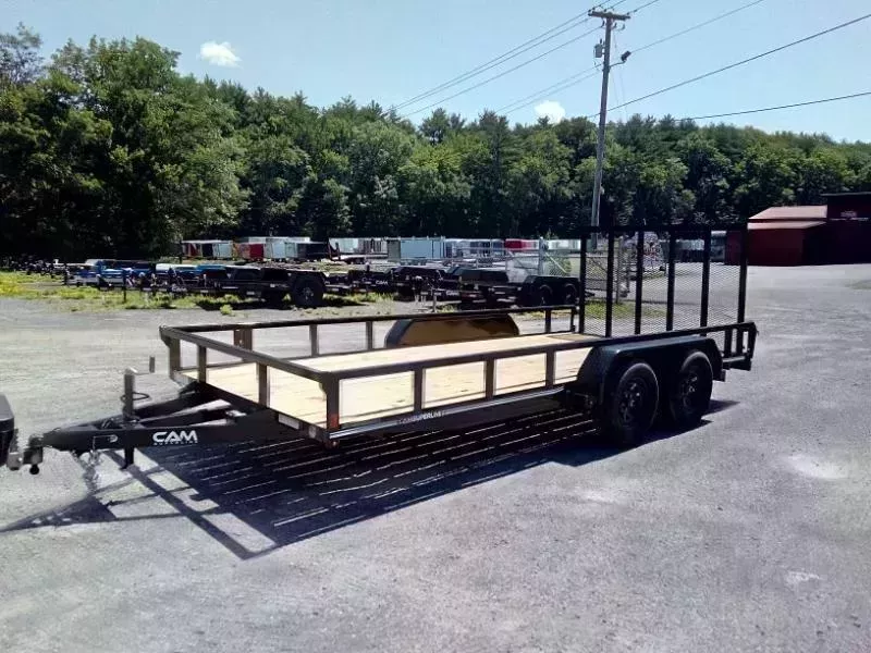 CAM SUPERLINE 7 X 16 TUBE TOP TANDEM UTILIY