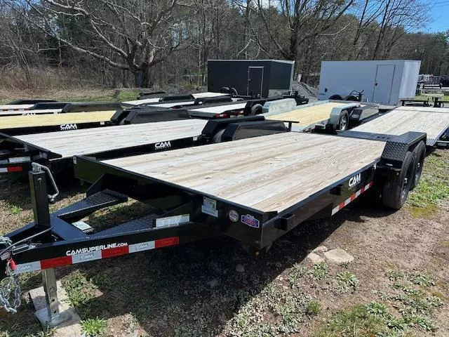 2026 Cam Superline 5 Ton Car Hauler Trailer 18FT Wood Deck